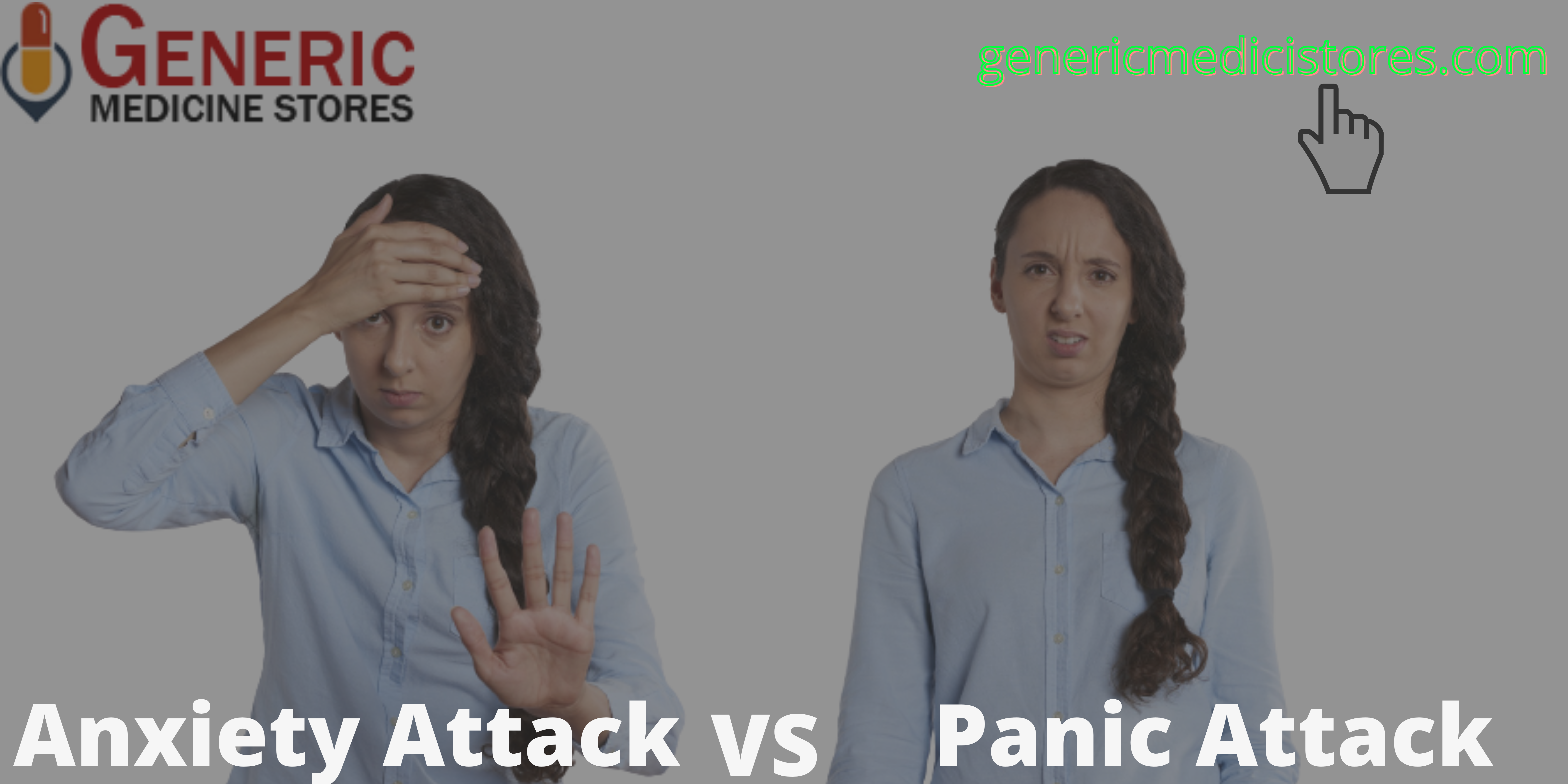 Panic attack vs. Anxiety attack: get to know more about the disorder.