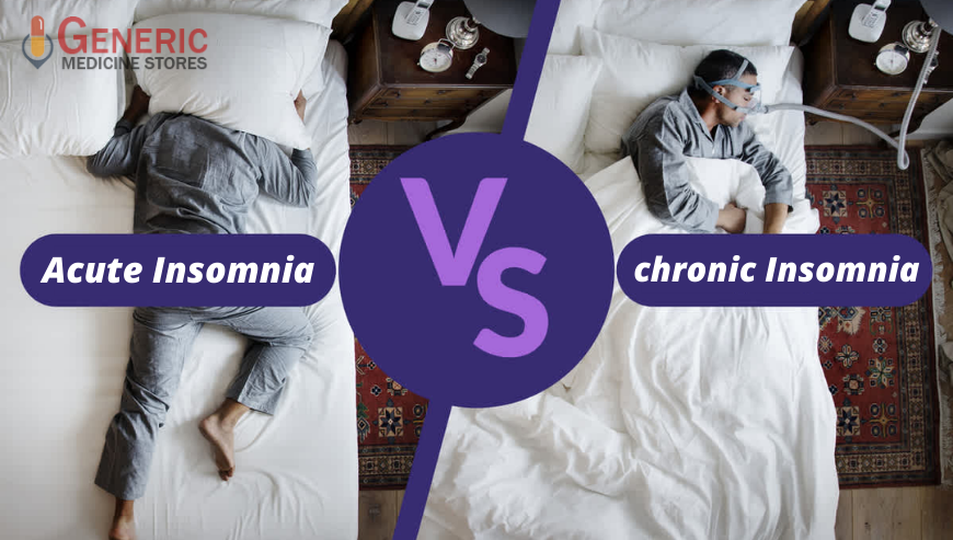 Acute insomnia and Chronic Insomnia