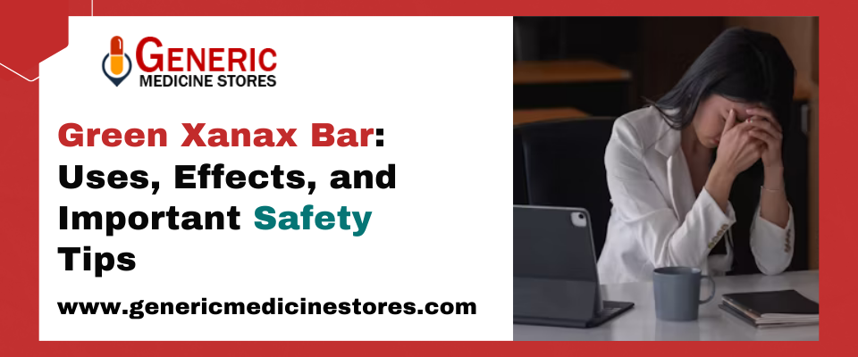 Green Xanax Bar Uses, Effects, and Important Safety Tips
